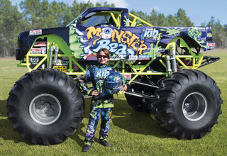 Illustration for article titled For $125,000 You Can Buy Your Kid a Miniature Monster Truck